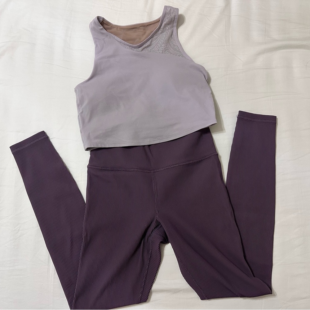 Athleta Purple leggings